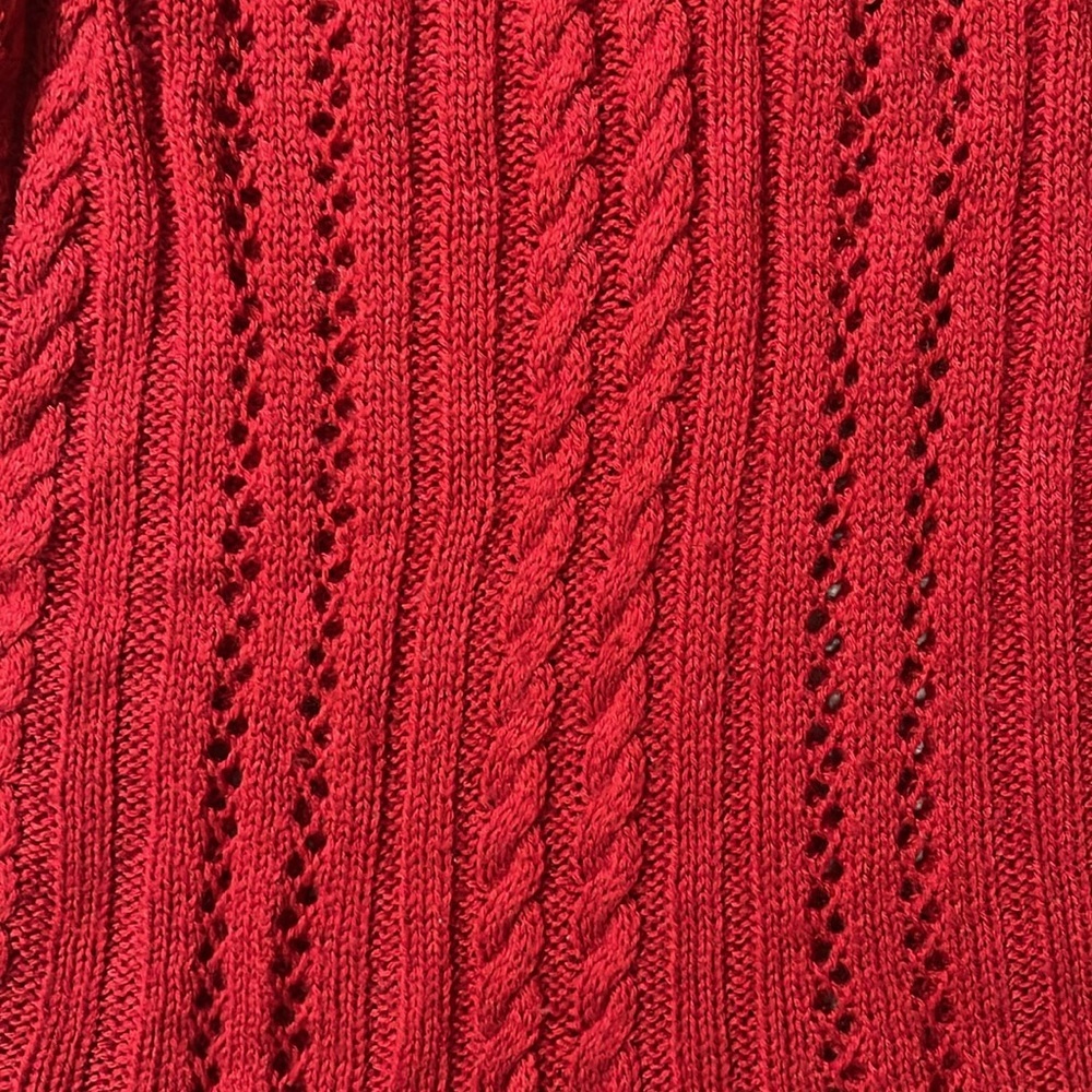 American rag live tuni wide turntleneck and croche sweater, size S - Picture 5 of 7